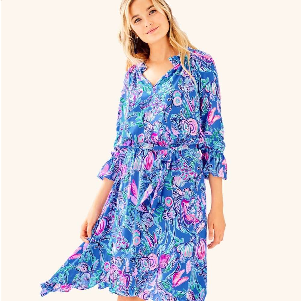 Lily Pulitzer Alyanna Midi Dress NWT